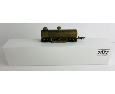 CMX OO Gauge Brass Track Cleaner Wagon in Aftermarket Box P&amp;P Group 1 (£14+VAT for the first lot and £1+VAT for subsequen