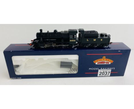 Bachmann 32-830 OO Gauge LMS Black Ivatt Boxed P&amp;P Group 1 (£14+VAT for the first lot and £1+VAT for subsequent lots) 
