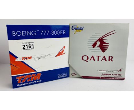 2x Gemini Jets / Phoenix 1:400 Scale Aircraft Diecast Model Aircraft - In Boxes (ALL WHEELS PRESENT &amp; OK) P&amp;P Group 1