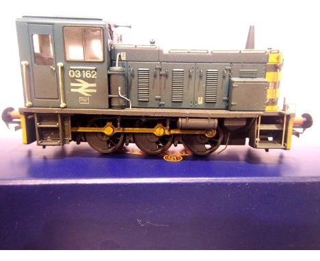 Bachmann 31-363 class 03 BR Blue, weathered, 03162 DCC fitted. P&amp;P Group 1 (£14+VAT for the first lot and £1+VAT for subs