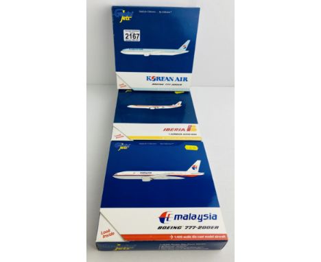 3x Gemini Jets 1:400 Scale Aircraft Diecast Model Aircraft - In Boxes (ALL WHEELS PRESENT &amp; OK) P&amp;P Group 1 (£14+VAT 