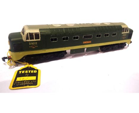 Hornby Dublo two rail Deltic Crepello in very good condition. P&amp;P Group 1 (£14+VAT for the first lot and £1+VAT for subse