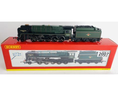 Hornby OO Gauge 9F Evening Star Boxed P&amp;P Group 1 (£14+VAT for the first lot and £1+VAT for subsequent lots) 
