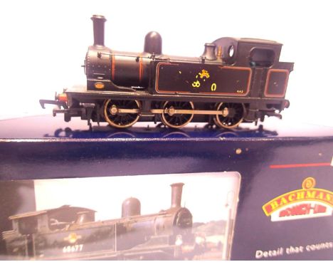 Bachmann 31-055 class J72 BR Black, 63680, decals rubbed (wrong box). P&amp;P Group 1 (£14+VAT for the first lot and £1+VAT f