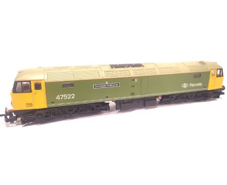 Lima class 47 Parcels Green, Doncaster Enterprise 47522. P&amp;P Group 1 (£14+VAT for the first lot and £1+VAT for subsequent