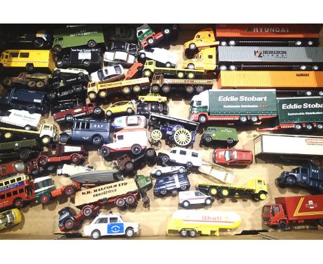 Over fifty unboxed diecast vehicles including Oxford OO scale etc. P&amp;P Group 2 (£18+VAT for the first lot and £3+VAT for 