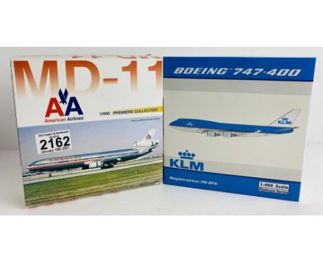 2x Dragon Wings / Phoenix 1:400 Scale Aircraft Diecast Model Aircraft - In Boxes (ALL WHEELS PRESENT &amp; OK) P&amp;P Group 