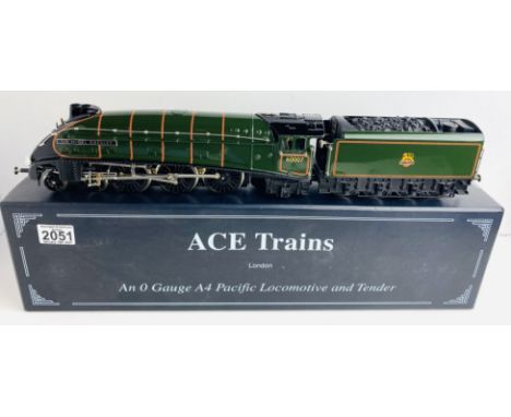 Ace Trains O Gauge Sir Nigel Gresley BR 60007 Class A4 Boxed  P&amp;P Group 2 (£18+VAT for the first lot and £3+VAT for subse
