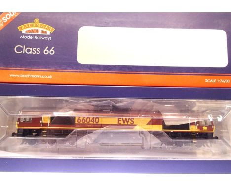 Bachmann 32-733 DS class 66, 66040 EWS sound fitted new. P&amp;P Group 1 (£14+VAT for the first lot and £1+VAT for subsequent