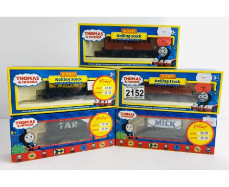 5x Hornby Thomas &amp; Friends OO Gauge Coaches/Wagons Boxed P&amp;P Group 1 (£14+VAT for the first lot and £1+VAT for subseq