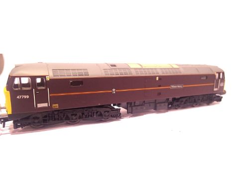 Lima class 47, Royal Train Prince Henry 47799. P&amp;P Group 1 (£14+VAT for the first lot and £1+VAT for subsequent lots) 