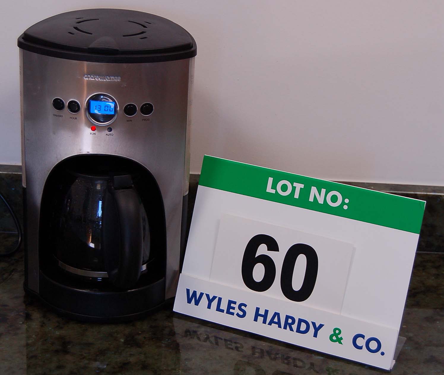 An ANDREW JAMES Bean to Cup Filtered Coffee Maker