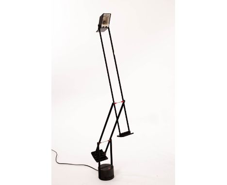 Richard Sapper (1932-2015) for Artemide Litech, a Tizio desk lamp, designed in 1972, with moving arm and head balanced by cou