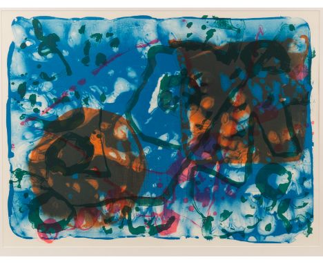 Patrick Heron (1920-1999)/Anniversary Print (1985)/lithograph in colours, on wove paper, 57cm x 77.5cm/Note: this is one of t