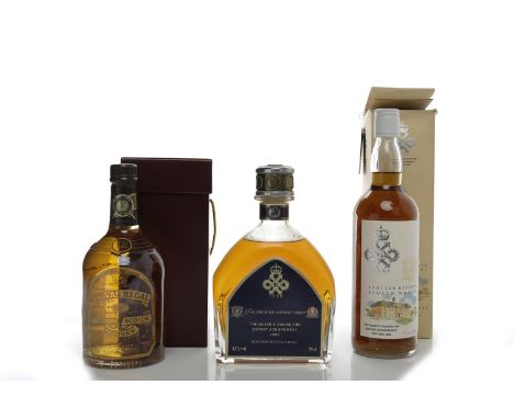 CHIVAS BROTHERS JUBILEE RESERVE - QUEEN'S AWARD 1990
Blended Scotch Whisky. Bottled to celebrate Chivas Bros achieving The Qu