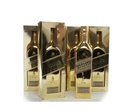 JOHNNIE WALKER GOLD LABEL RESERVE - THE MASTER BLENDER'S RESERVE (6)
Blended Scotch Whisky. Limited Edition, in 'gold bar' de