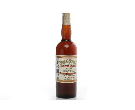 SMA' STILL
Blended Scotch Whisky. Bottled by William Gillies & Co Ltd. Guaranteed 10 years old. 70°Proof. No capacity stated.