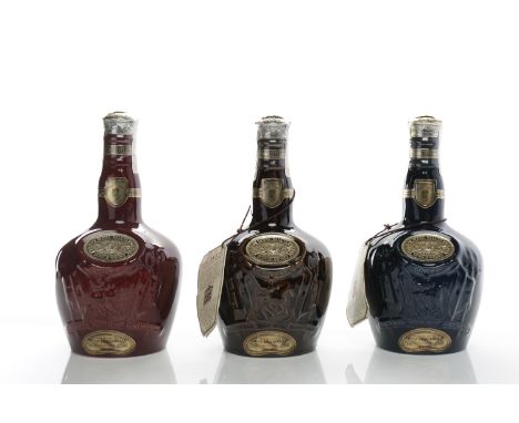 CHIVAS BROTHERS ROYAL SALUTE 21 YEARS OLD - SAPPHIRE
Blended Scotch Whisky. 70cl, 40% volume, in Wade ceramic decanter, in fe