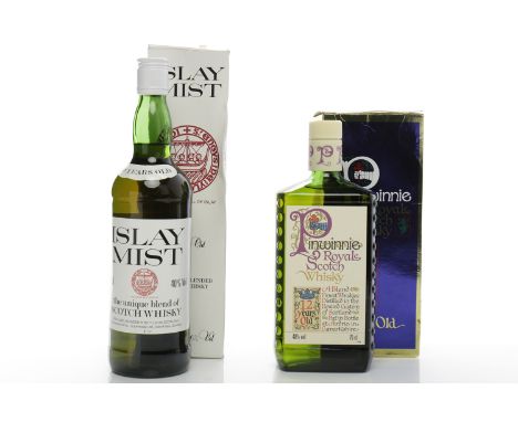 ISLAY MIST 8 YEARS OLD
Blended Scotch Whisky. Distilled, blended and bottled in Scotland by D. Johnston & Co. (Laphroaig) Ltd