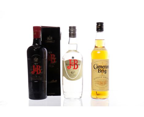 J&B JET 12 YEAR OLD
Blended Scotch Whisky. 75cl, 40gl in carton
J&B  -6°c
Blended Scotch Whisky. 75cl, 40% volume
CAMERON BRI