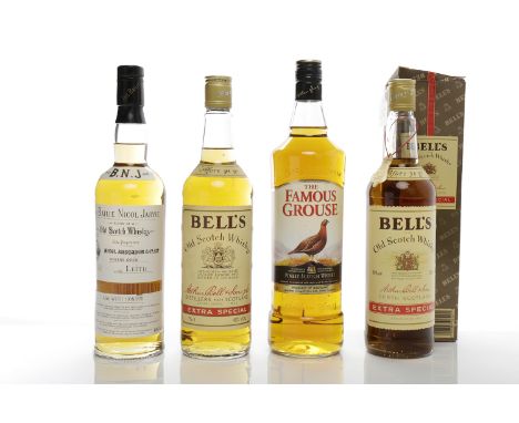 BAILIE NICOL JARVIE
Blended Scotch Whisky. 70cl, 40% volume. 
BELL'S EXTRA SPECIAL
Blended Scotch Whisky. 75cl, 40% volume. 

