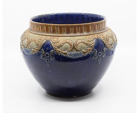 Royal Doulton planter. Height 19cm
