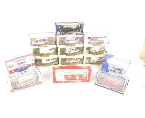 Modern Diecast Emergency Service Vehicles Far East and UK,  all boxed/cased, Far Eastern models, CSM Collectors Models, Ford 