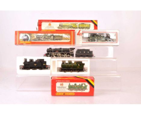 Hornby Lima Airfix 00 gauge Steam locomotives (6), comprising in original boxes Lima 205111 45xx class 2-6-2 Tank Locomotive 