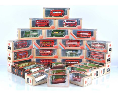 Exclusive First Editions 1:76 Scale London Transport and Other London Double Deck Buses (29), all boxed in red and green live