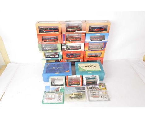 Creative Master Northcord 1:76 Scale Single Deck Modern Buses Vans and Accessories (24), all boxed/cased with card sleeves, D