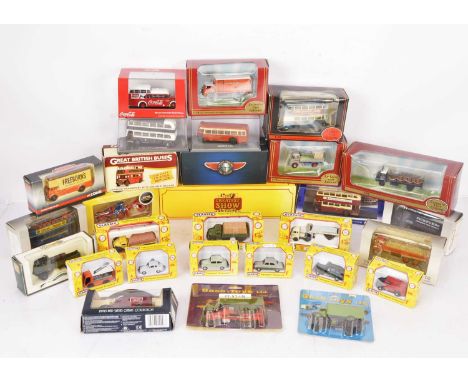 Modern Diecast 1:76/OO Scale Vintage Vehicles (95+), all cased/boxed private and commercial vehicles, many have been removed 