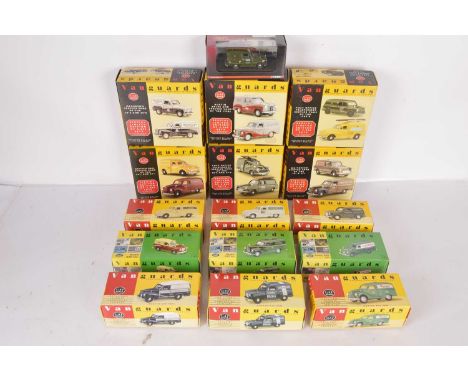 Vanguards By Lledo Vintage and Corgi  Vans (16), all boxed/cased, Corgi Road Traders VA01709 Austin A35 Post Office Telephone