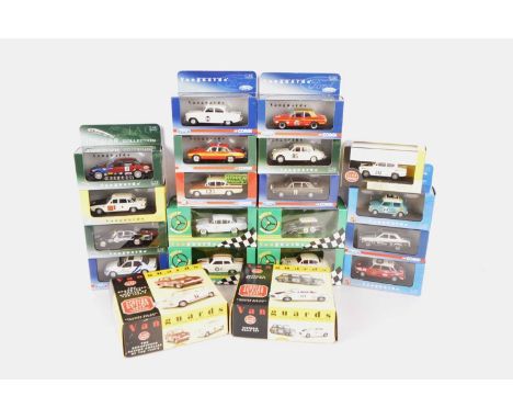 Vanguards By Lledo Competition Models (20), all boxed/cased, vintage and modern vehicles, H11002 Historic Rally two model set