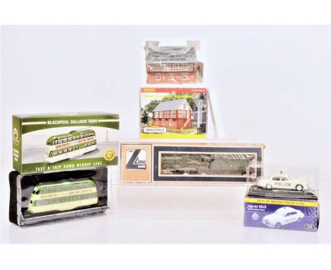 Lima Tyco Steam 00  and HO gauge Locomotives with Mainline wagons Mehano Tram and assorted diecast vehicles (13), Lima 5604 G