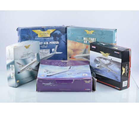 Corgi Aviation 1:144 Scale Postwar Military and Civilian Aircraft,  all boxed, AA39403 Vickers Valiant, 207 Sqn, RAF Luqa, Ma