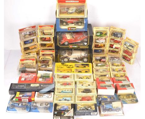 Modern Diecast Vintage Private and Commercial Vehicles 1:18 Scale and Smaller (60+),  all boxed, prewar vehicles, Burago 1:18