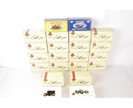 Matchbox Collectibles Vintage Vehicles (22), all boxed/packaged, mainly with certificates, Age of Steam Collection II (6) Ste