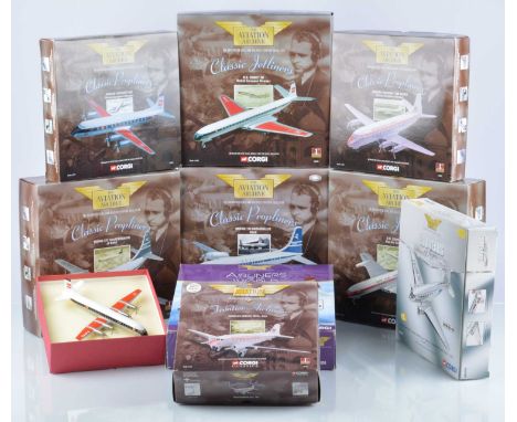 Corgi Aviation Archive and Western Models Civil Aircraft (10), all boxed, Corgi 1:144 scale, Airliners of the World AA31504 B