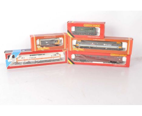Hornby and Lima 00 Gauge Diesel Locomotives in original boxes (5),  Hornby, R352 Class 52 BR maroon 'Western Courier', R886 S