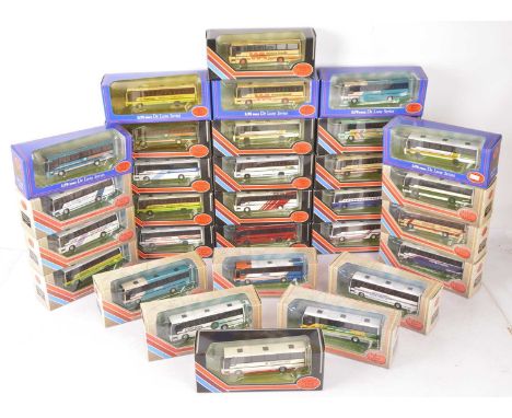 Exclusive First Editions 1:76 Scale Single Decker Plaxton Paramount Coaches, (30),  all boxed, includes, Arriva (various regi