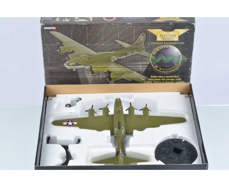 Corgi Aviation Archive Sights & Sounds 1:72 Scale Boeing B17 The Zoot Suiters, boxed AA33310, Boeing B17-F The Zoot Suiters H