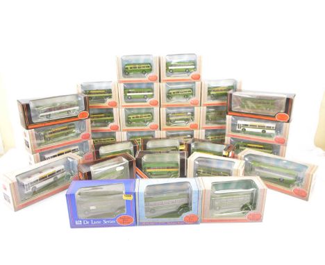 Exclusive First Editions 1:76 Scale Vintage Single Decker Buses and Coaches, Greenline and London Country, (30),  all boxed i