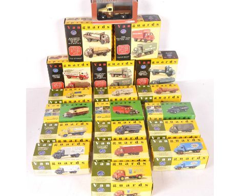 Vanguards by Lledo and Corgi Vintage Vans (19), all boxed cased, Corgi VA07504 Morris Dropside Severn Valley Railway, Lledo, 