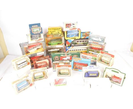 Modern Diecast Vehicles (40), all boxed, vintage and modern private and commercial vehicles, Corgi, grey box Classics Bedford