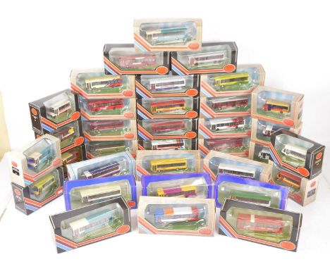 Exclusive First Editions 1:76 Scale Single Decker Buses, (34),  all boxed, in various liveries from various regions including