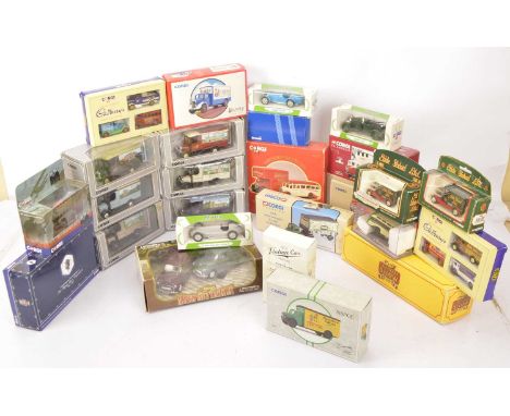 Modern Diecast Vintage Vehicles by Corgi and Others (26), all boxed/cased, Corgi Classics, 97916 1994 Collectors Club Scammel