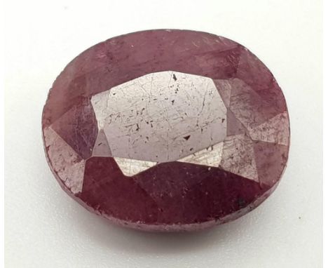 19.92ct Oval Shape Natural Ruby IDT Certified 