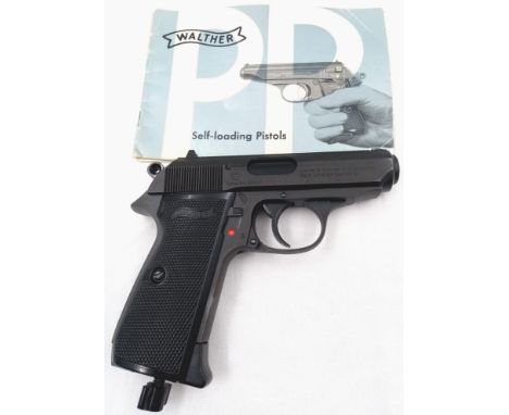 Excellent condition Walther PPK .177 calibre Co2 Pistol with Blowback action, full working order with manual 