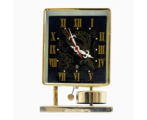 A Vintage Chinese Retro Style Dragon Alarm Clock. 10 x 16cm. In working order. 