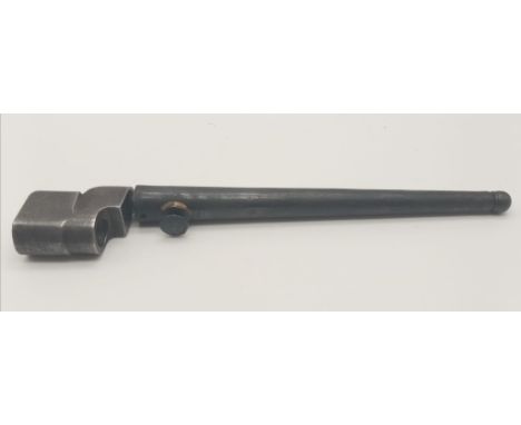Very Good Condition Pig Sticker Bayonet with Metal Scabbard. 